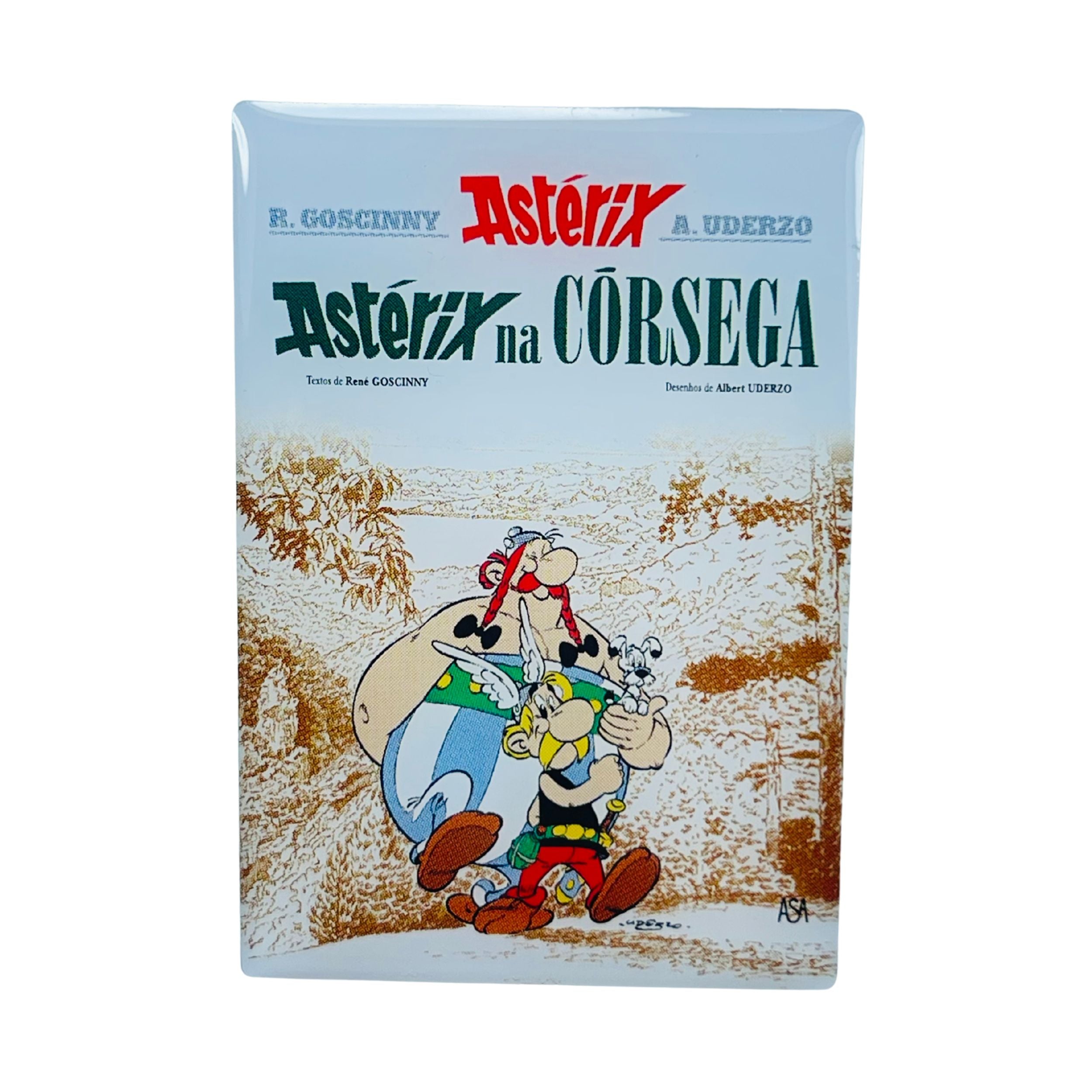 PIN © 20 - Astérix na Córsega - Portada Comic - Portugués - A#540