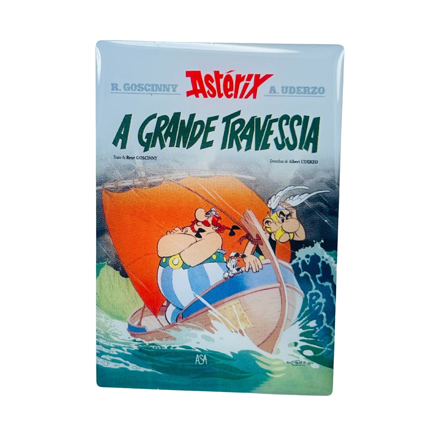 PIN © 22 - Astérix - A Grande Travessia - Portada Comic - Portugués - A#542