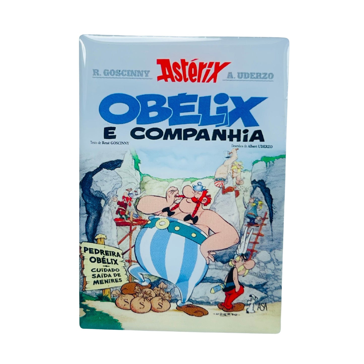 PIN © 23 - Astérix - Obélix e Companhia - Portada Comic - Portugués - A#543