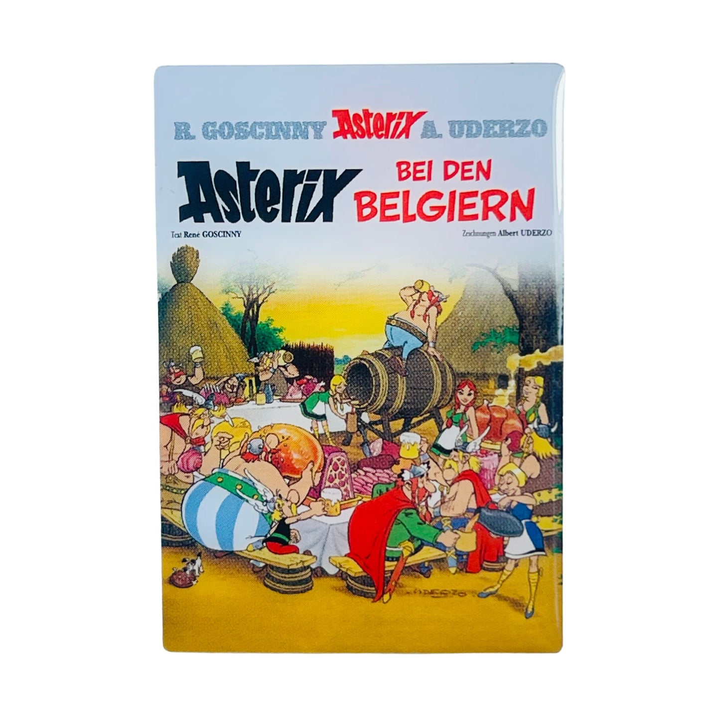 PIN © 24 - Asterix bei den Belgiern - Portada Comic - Alemán - A#584