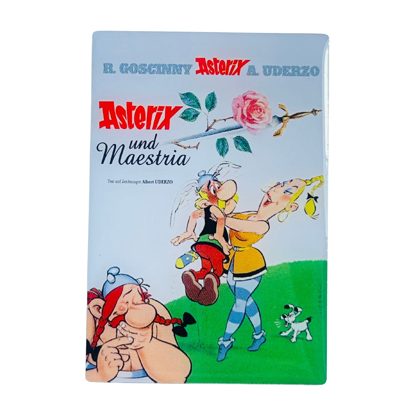 PIN © 29 - Asterix und Maestria - Portada Comic - Alemán - A#589