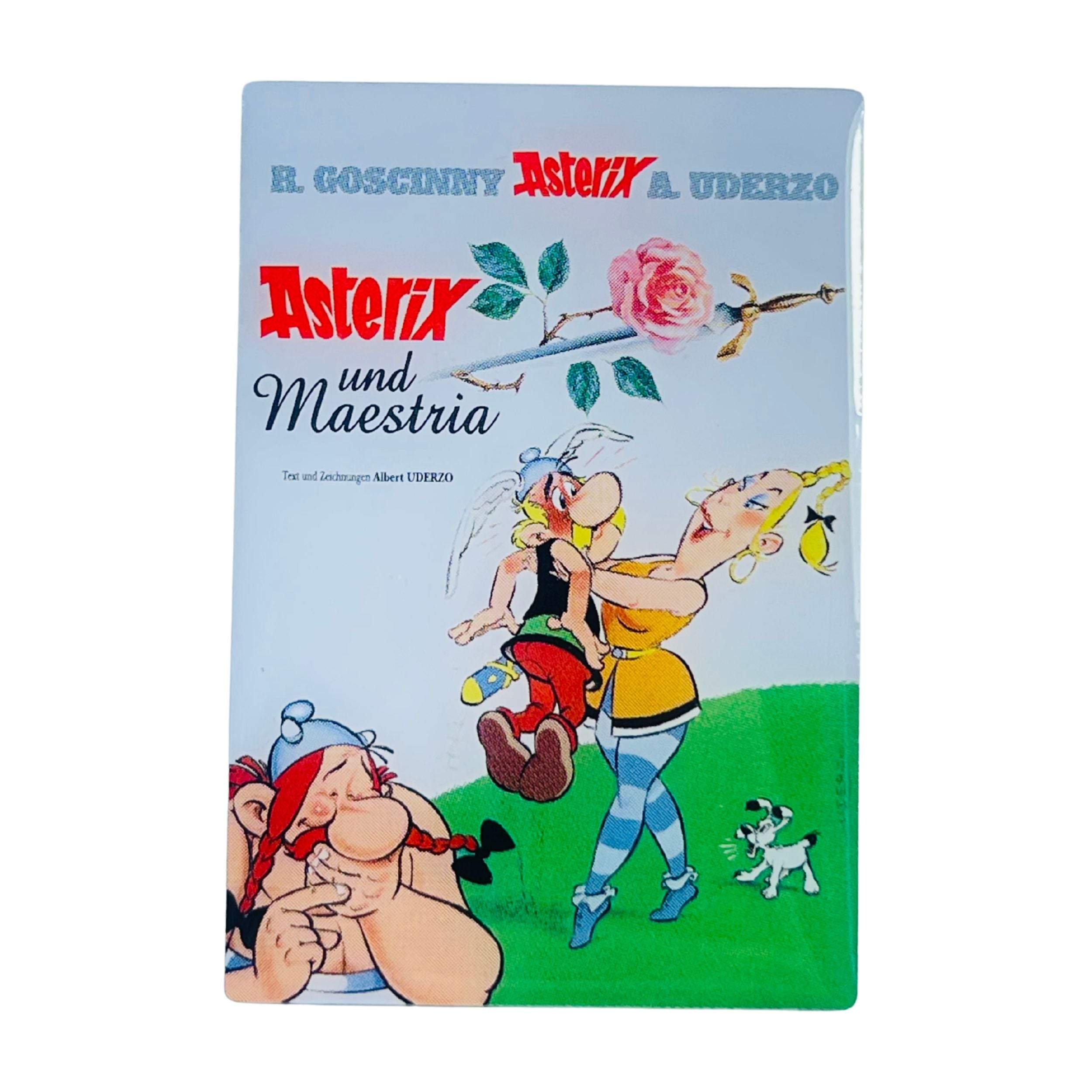 PIN © 29 - Asterix und Maestria - Portada Comic - Alemán - A#589