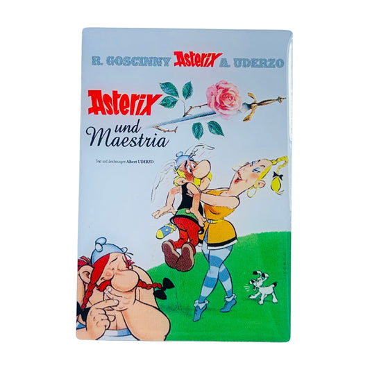 PIN © 29 - Asterix und Maestria - Portada Comic - Alemán - A#589