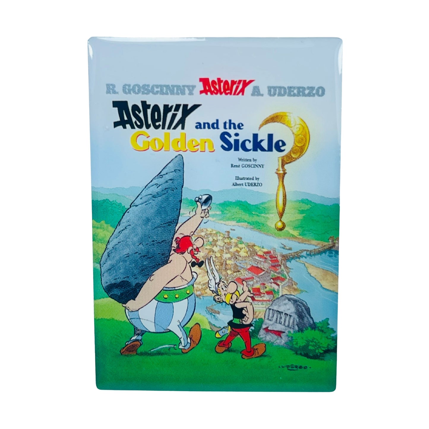 PIN © 2 - Asterix and the Golden Sickle - Portada Comic - Inglés - A#482