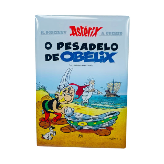 PIN © 30 - Astérix - O Pesadelo de Obélix - Portada Comic - Portugués - A#550