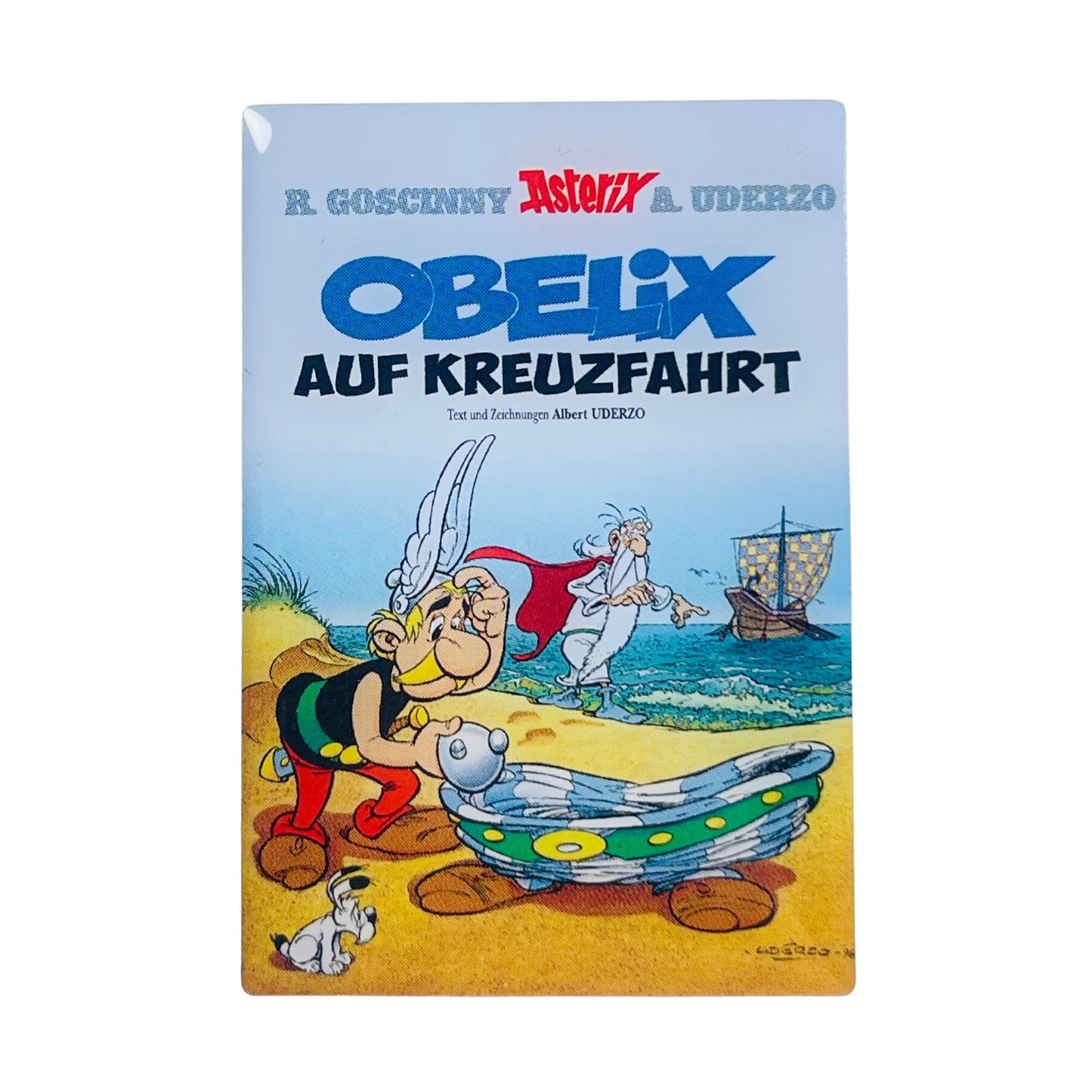 PIN © 30 - Obelix auf Kreuzfahrt - Portada Comic - Alemán - A#590