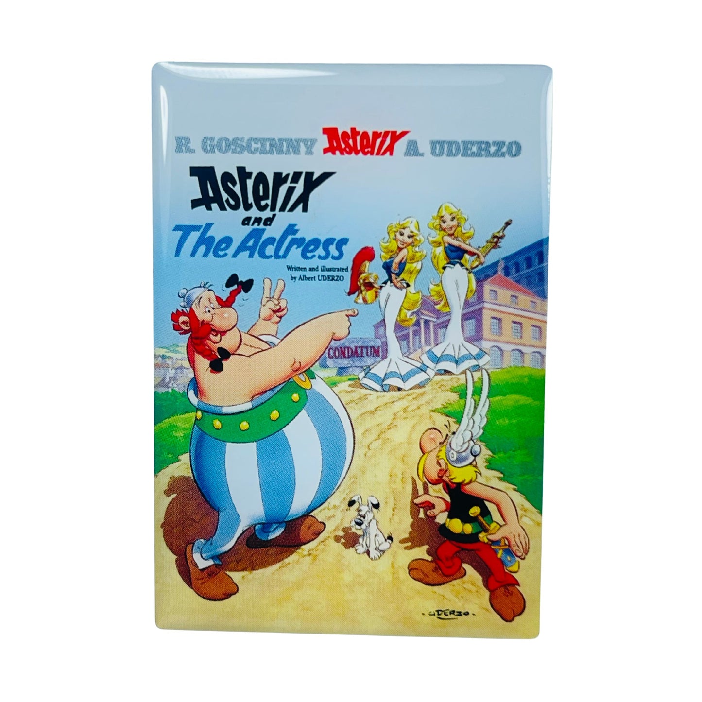 PIN © 31 - Asterix and the Actress - Portada Comic - Inglés - A#511