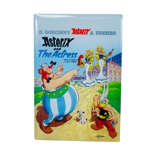 PIN © 31 - Asterix and the Actress - Portada Comic - Inglés - A#511
