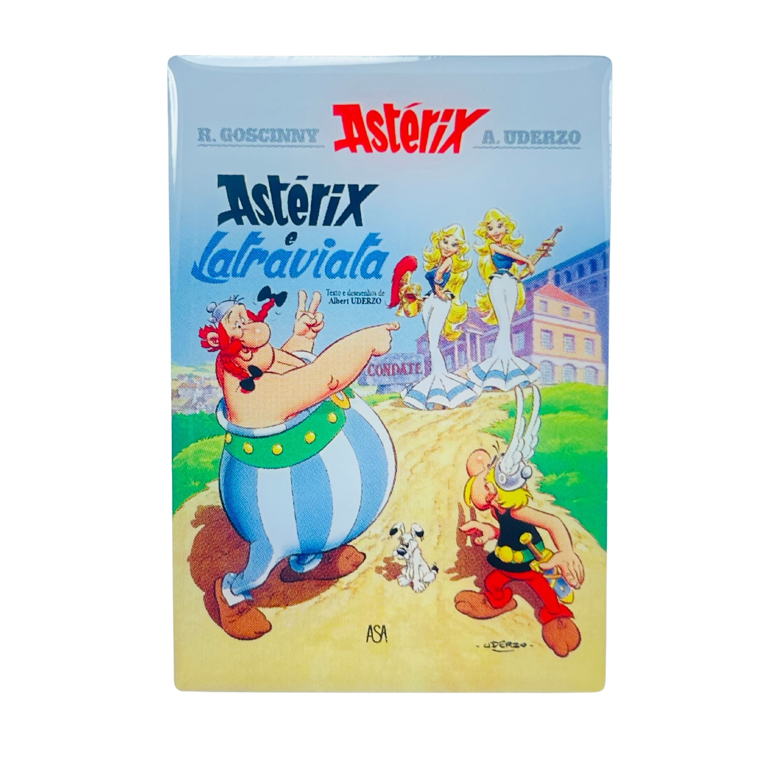 PIN © 31 - Astérix e Latraviata - Portada Comic - Portugués - A#551