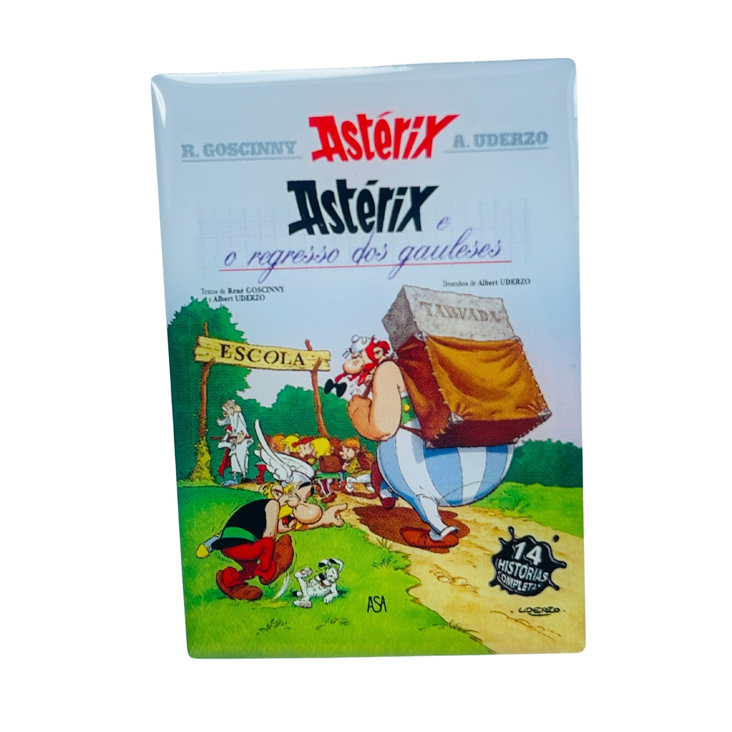 PIN © 32 - Astérix e o Regresso dos Gauleses - Portada Comic - Portugués - A#552