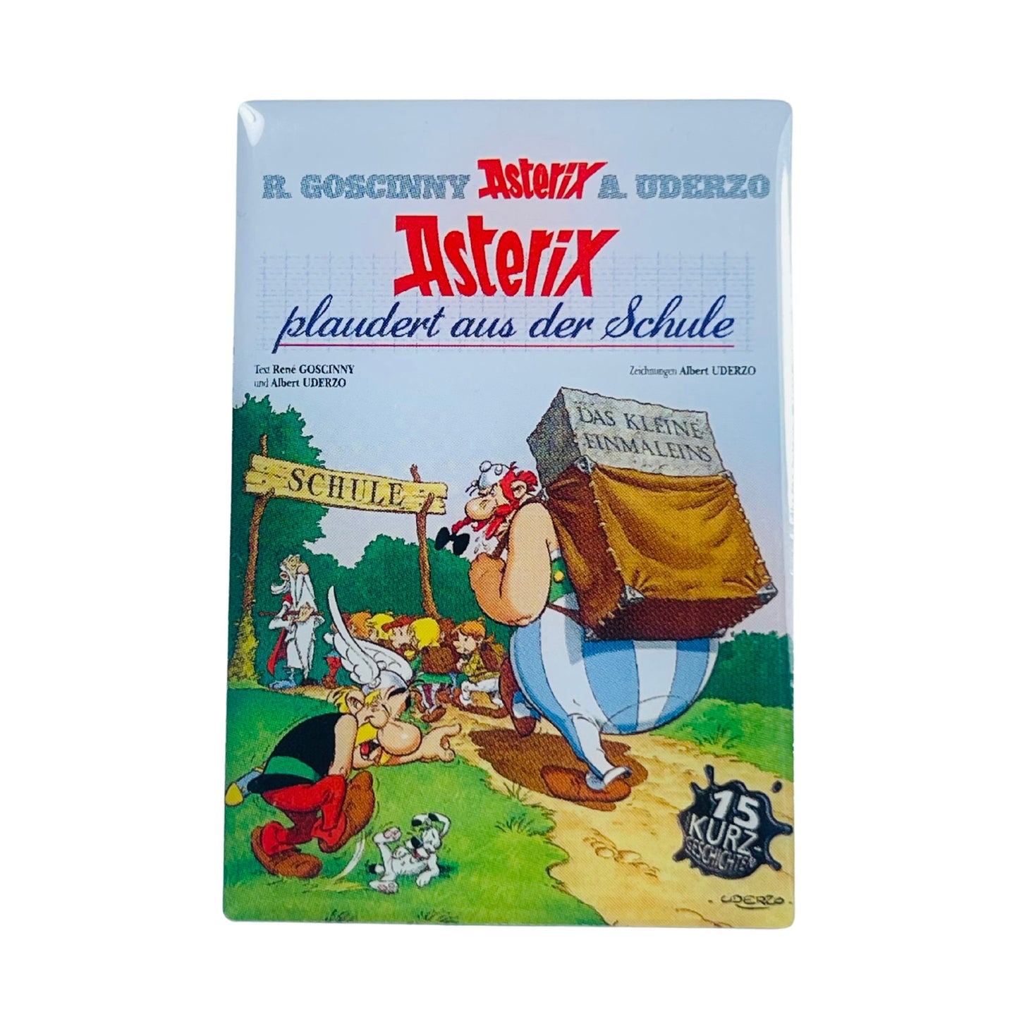 PIN © 32 - Asterix plaudert aus der Schule - Portada Comic - Alemán - A#592
