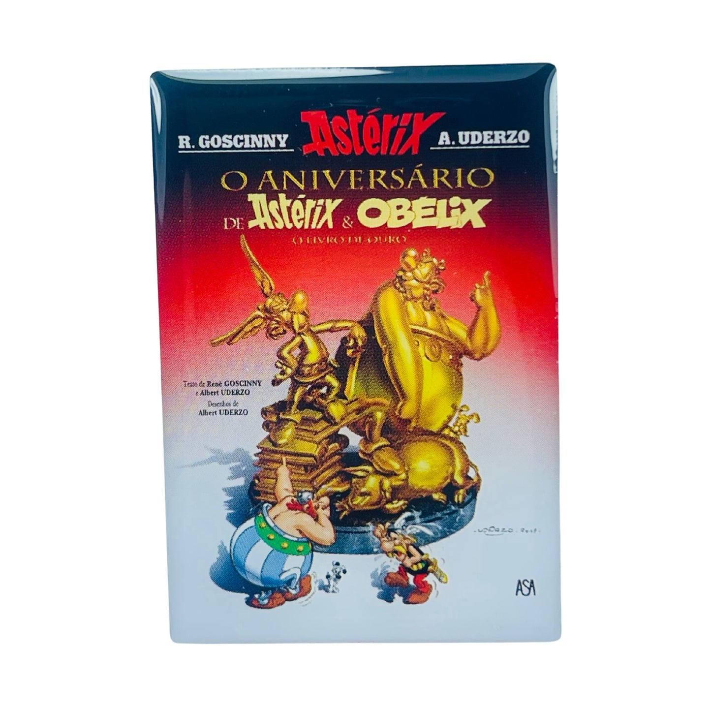 PIN © 34 - O Aniversário de Astérix e Obélix - Portada Comic - Portugués - A#554