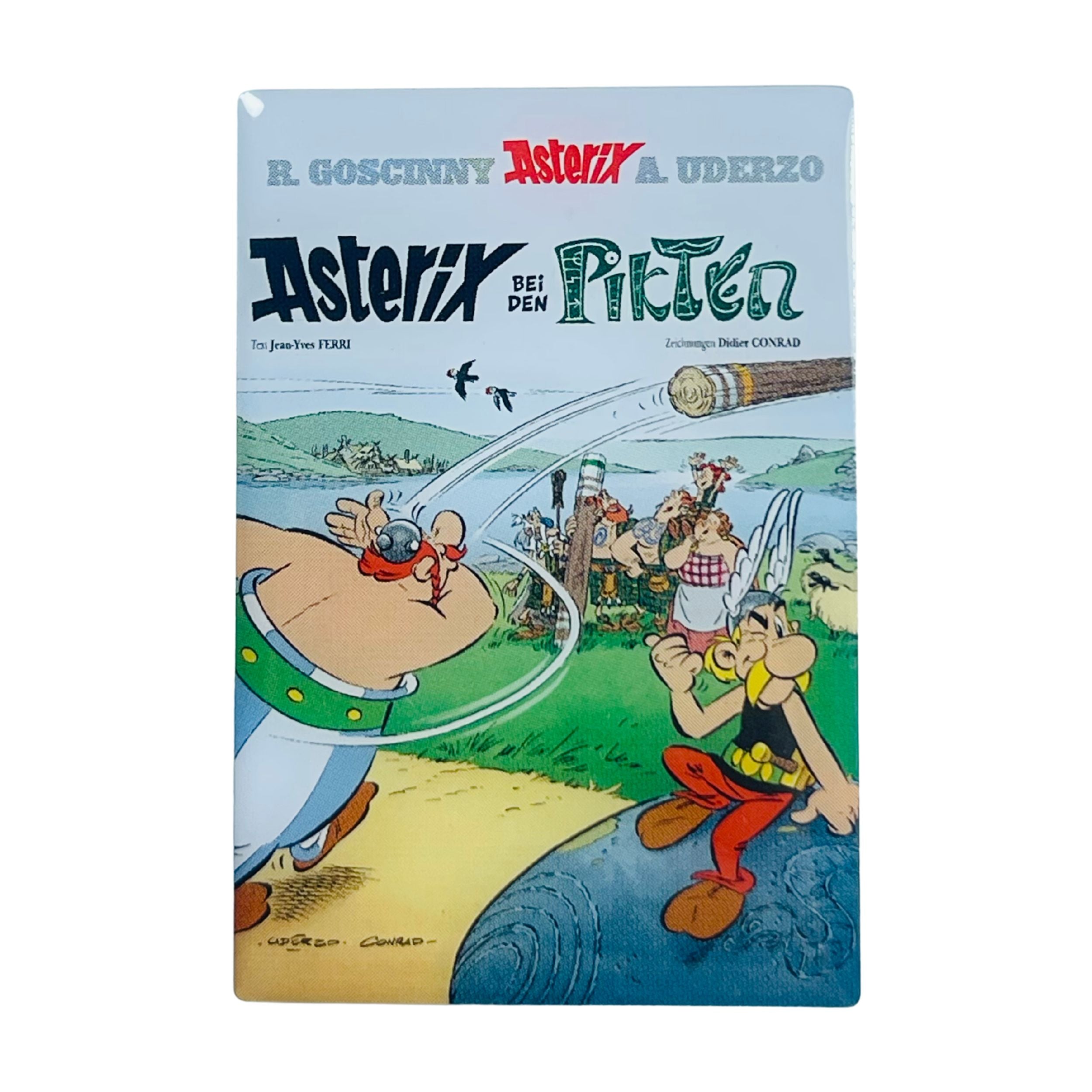 PIN © 35 - Asterix bei den Pikten - Portada Comic - Alemán - A#595