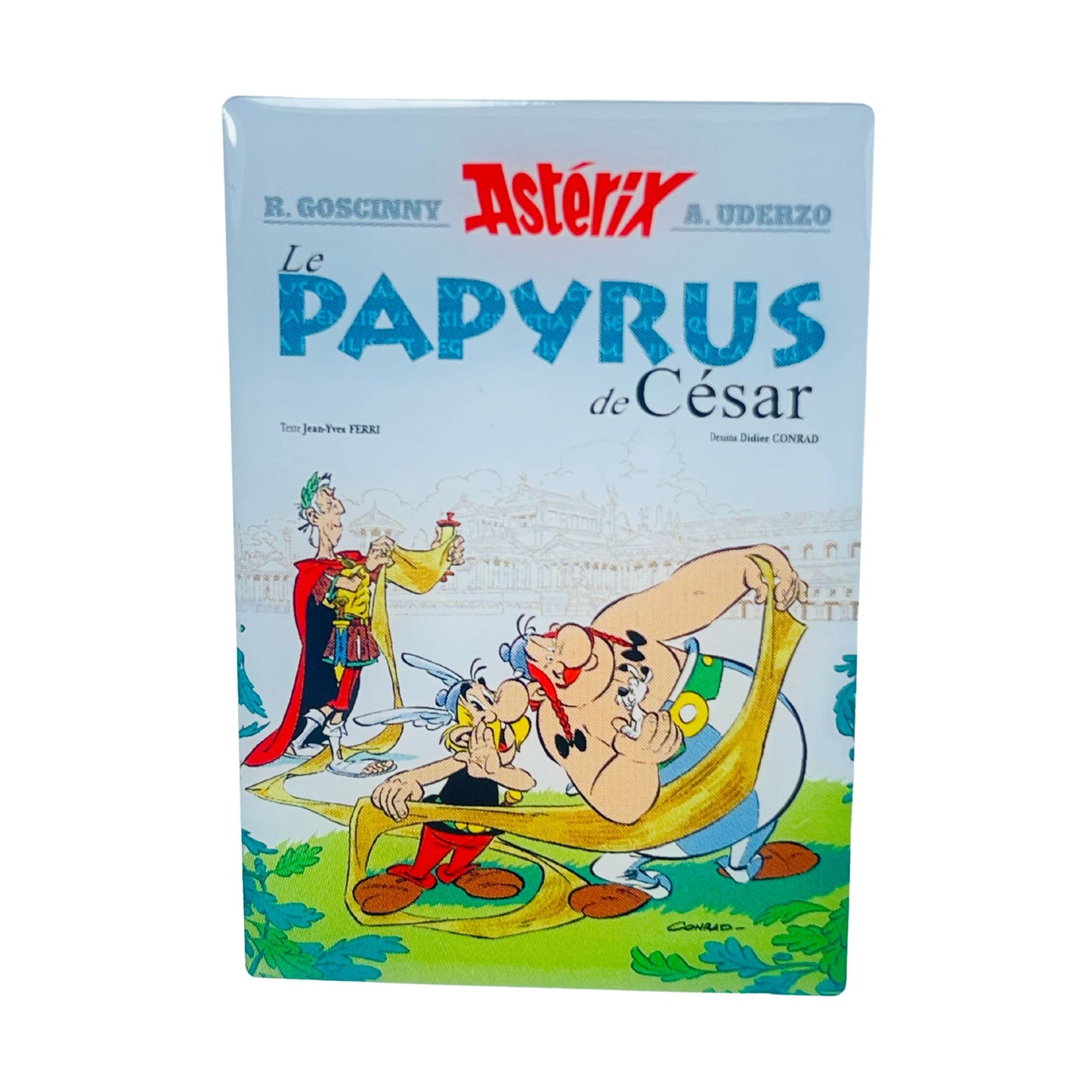 PIN © 36 - Astérix - Le Papyrus de César - Portada Comic - Francés - A#436