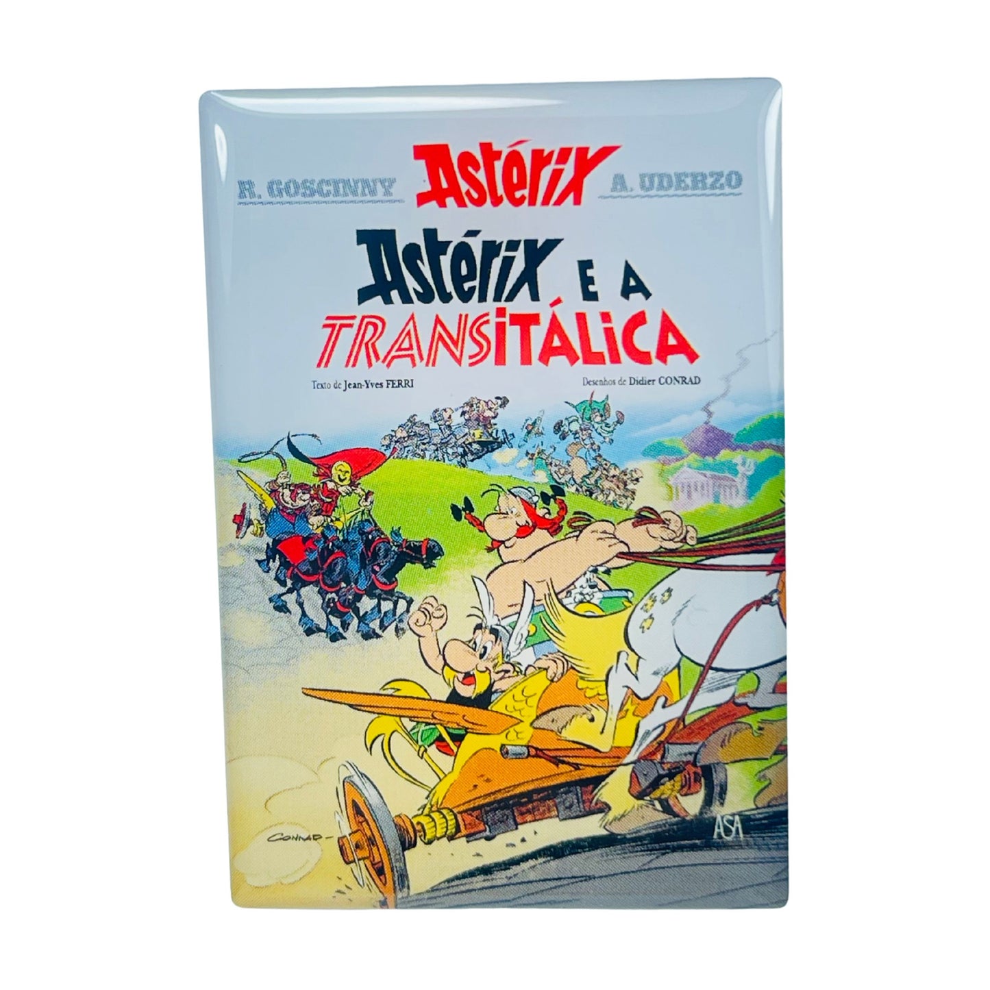 PIN © 37 - Astérix e a Transitálica - Portada Comic - Portugués - A#557