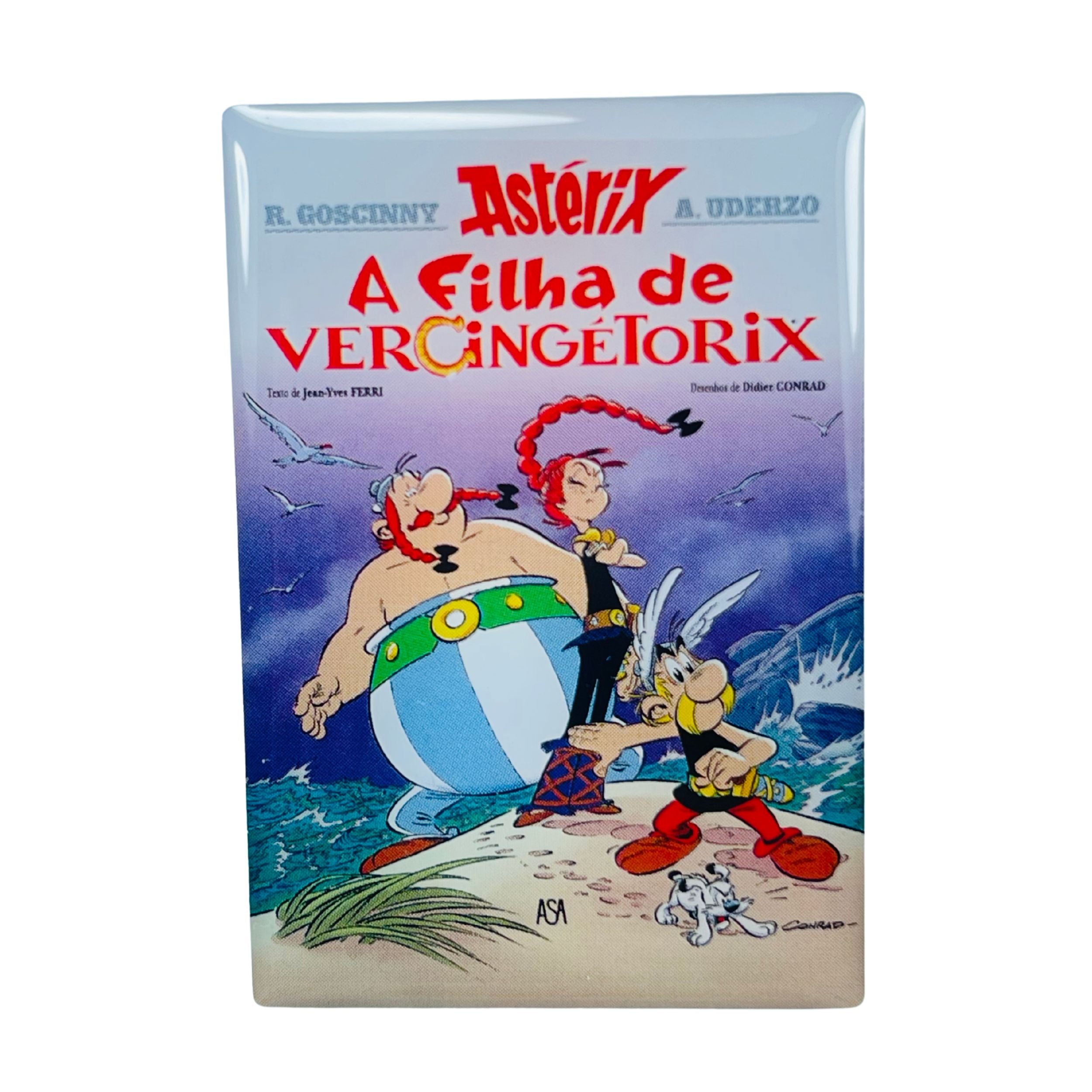 PIN © 38 - Astérix - A Filha de Vercingétorix - Portada Comic - Portugués - A#558