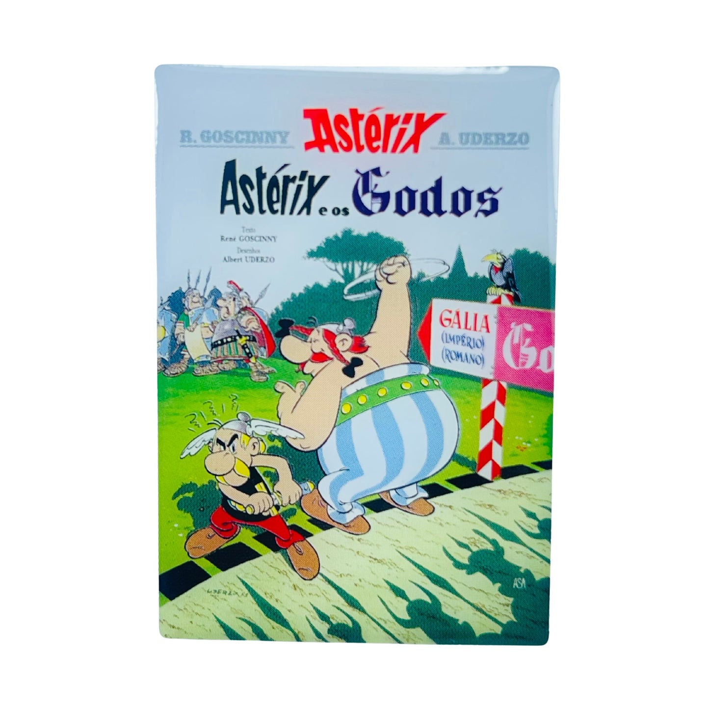 PIN © 3 - Astérix e os Godos - Portada Comic - Portugués - A#523