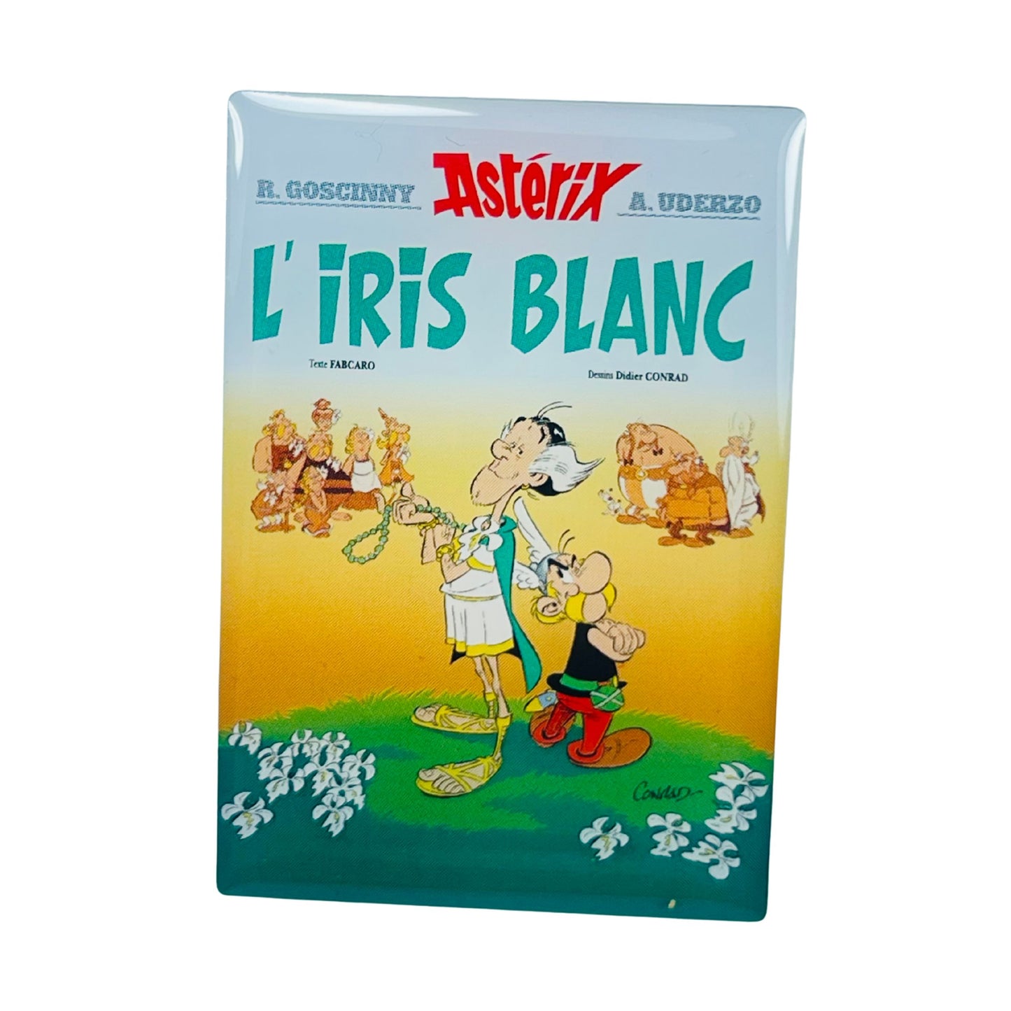 PIN © 40 - Astérix - L’Iris blanc - Portada Comic - Francés - A#440
