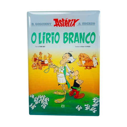 PIN © 40 - Astérix - O Lírio Branco - Portada Comic - Portugués - A#560