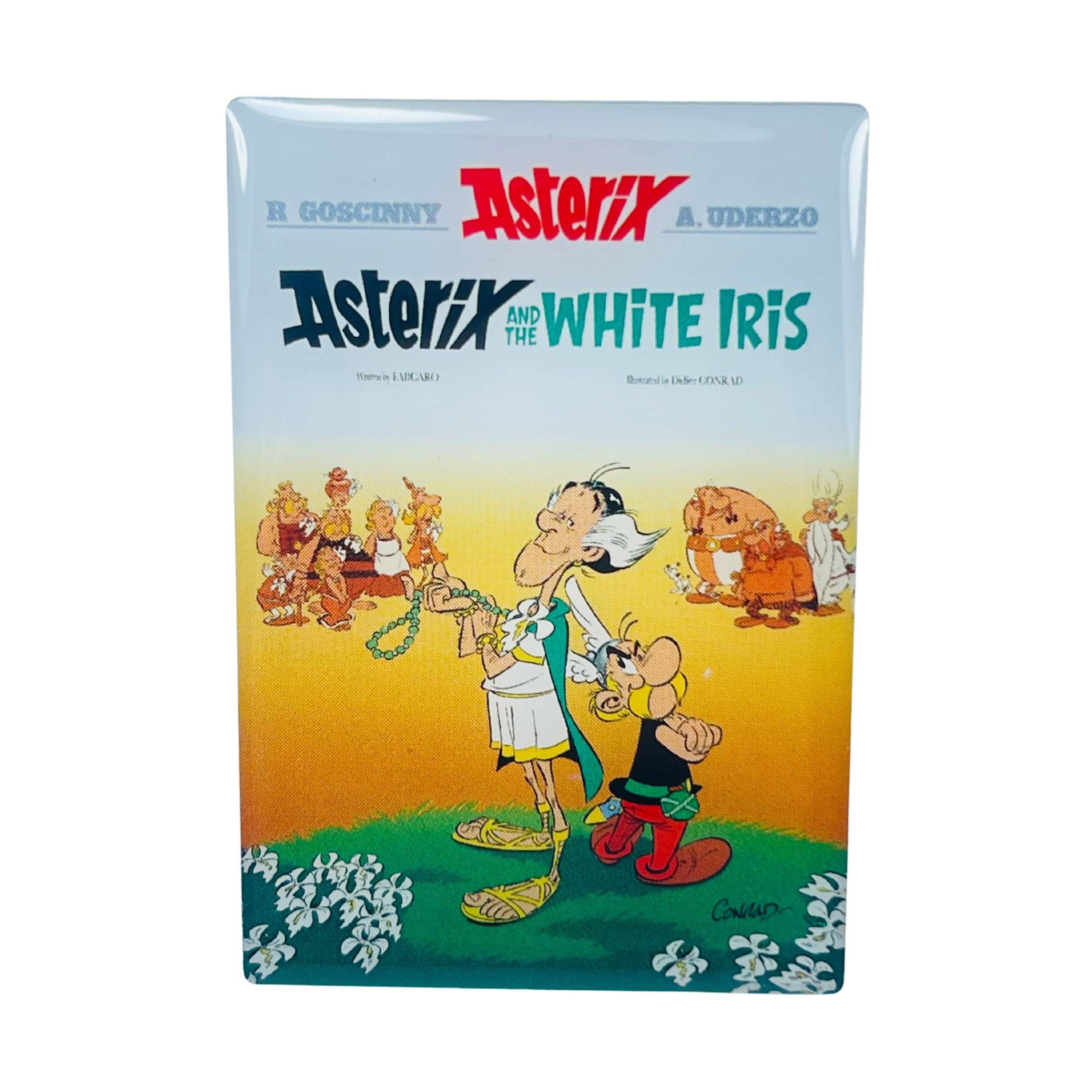 PIN © 40 - Asterix and the White Iris - Portada Comic - Inglés - A#520