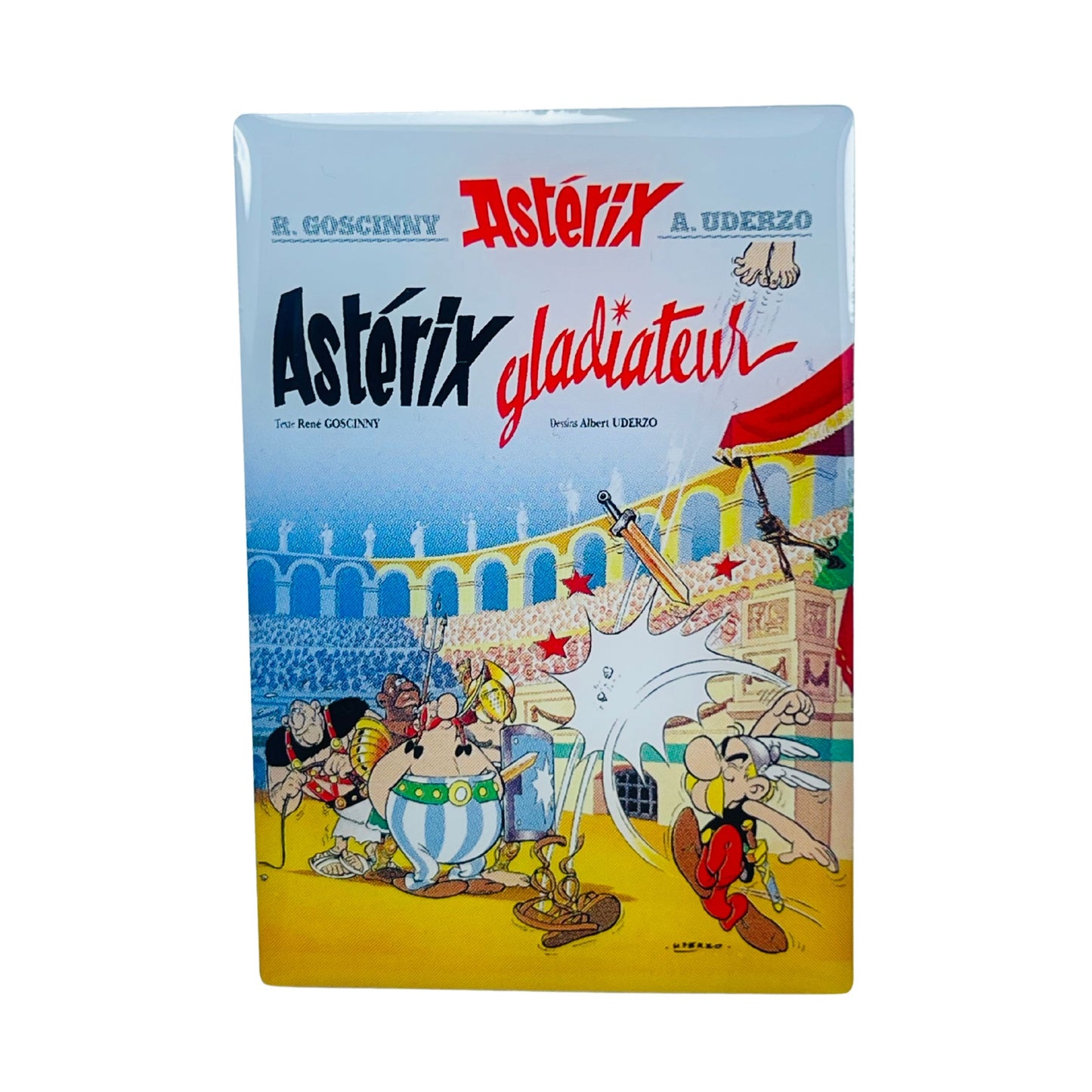 PIN © 4 - Astérix Gladiateur - Portada Comic - Francés - A#404