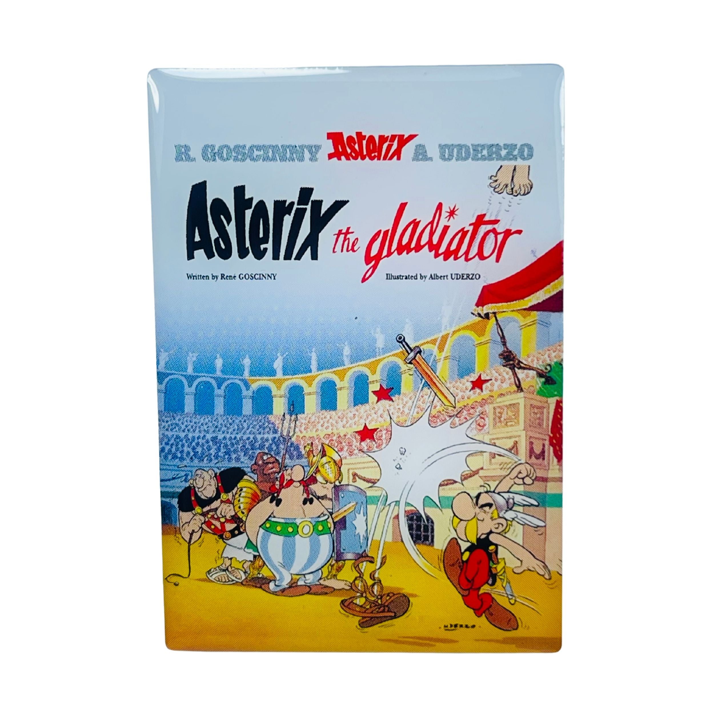 PIN © 4 - Asterix the Gladiator - Portada Comic - Inglés - A#484