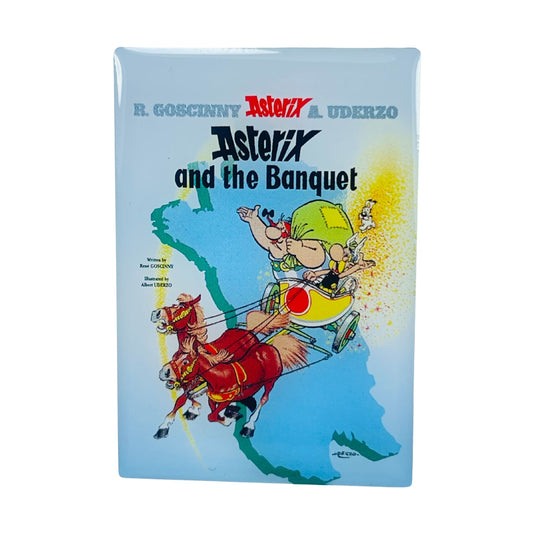 PIN © 5 - Asterix and the Banquet - Portada Comic - Inglés - A#485