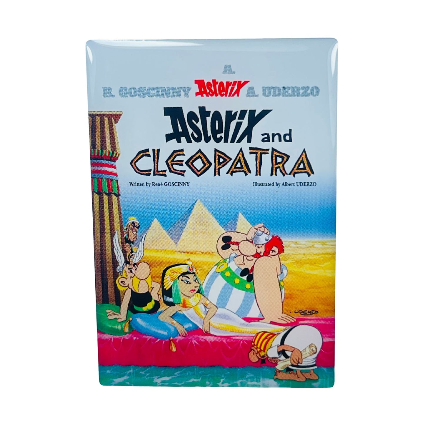 PIN © 6 - Asterix and Cleopatra - Portada Comic - Inglés - A#486