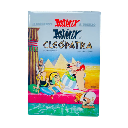 PIN © 6 - Astérix e Cleópatra - Portada Comic - Portugués - A#526