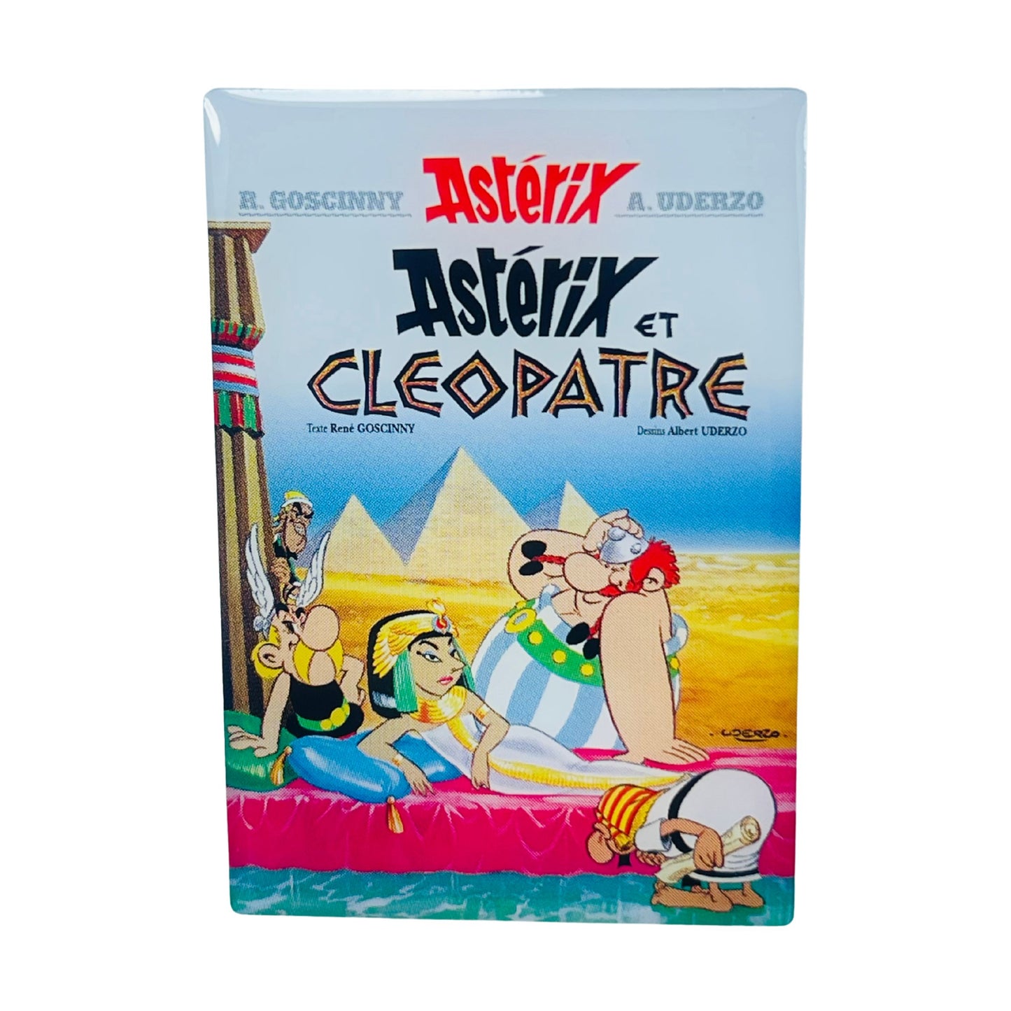 PIN © 6 - Astérix et Cléopâtre - Portada Comic - Francés - A#406