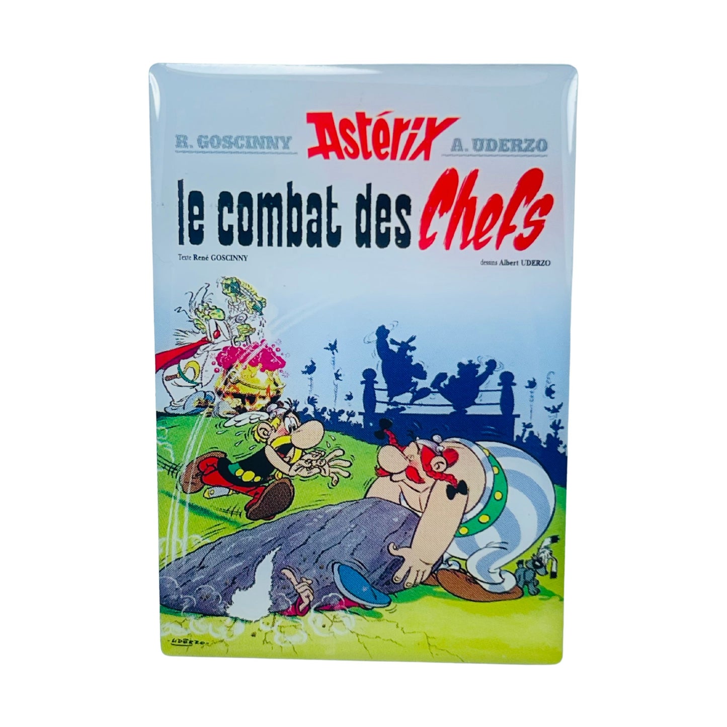PIN © 7 - Astérix - Le Combat des chefs - Portada Comic - Francés - A#407