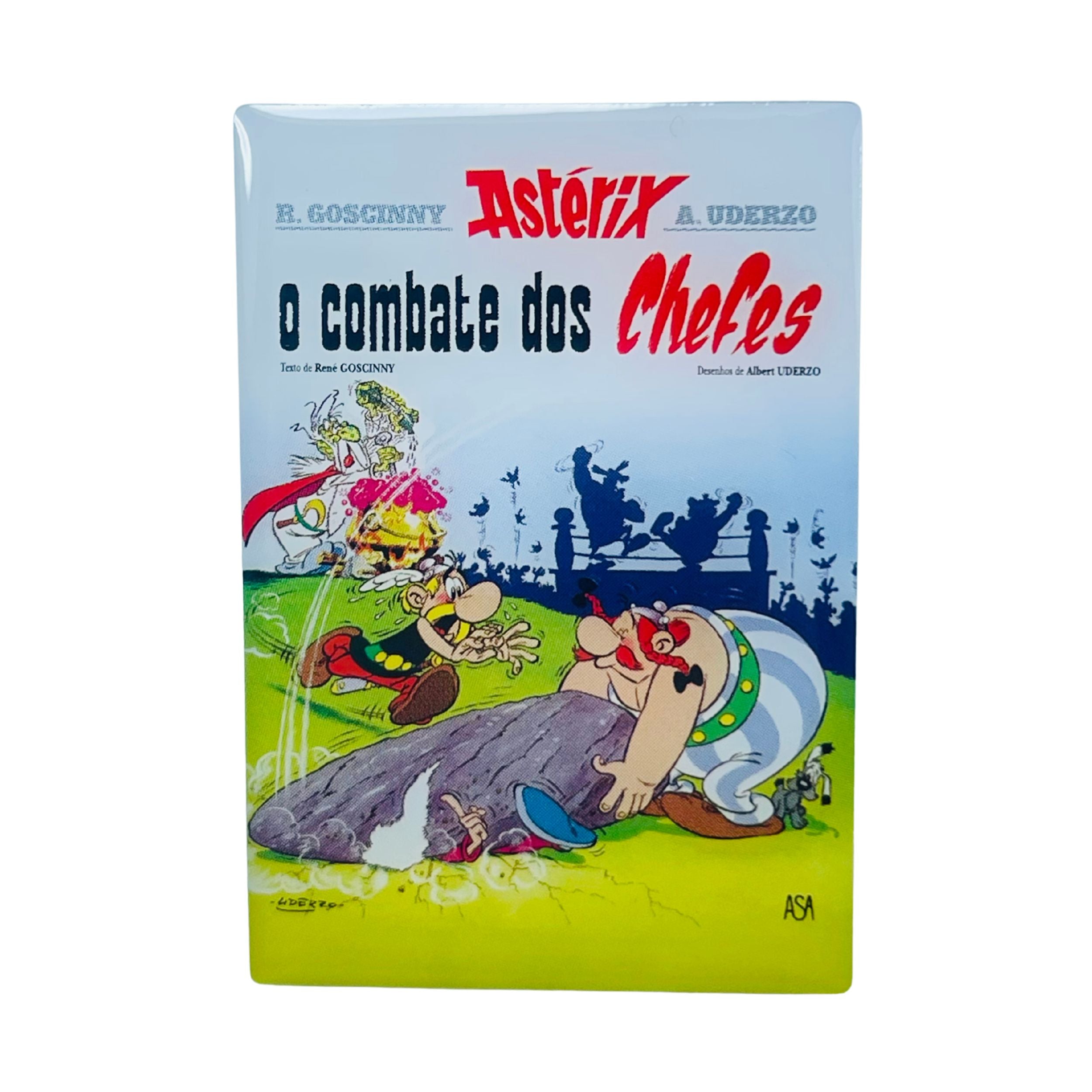 PIN © 7 - Astérix - O Combate dos Chefes - Portada Comic - Portugués - A#527