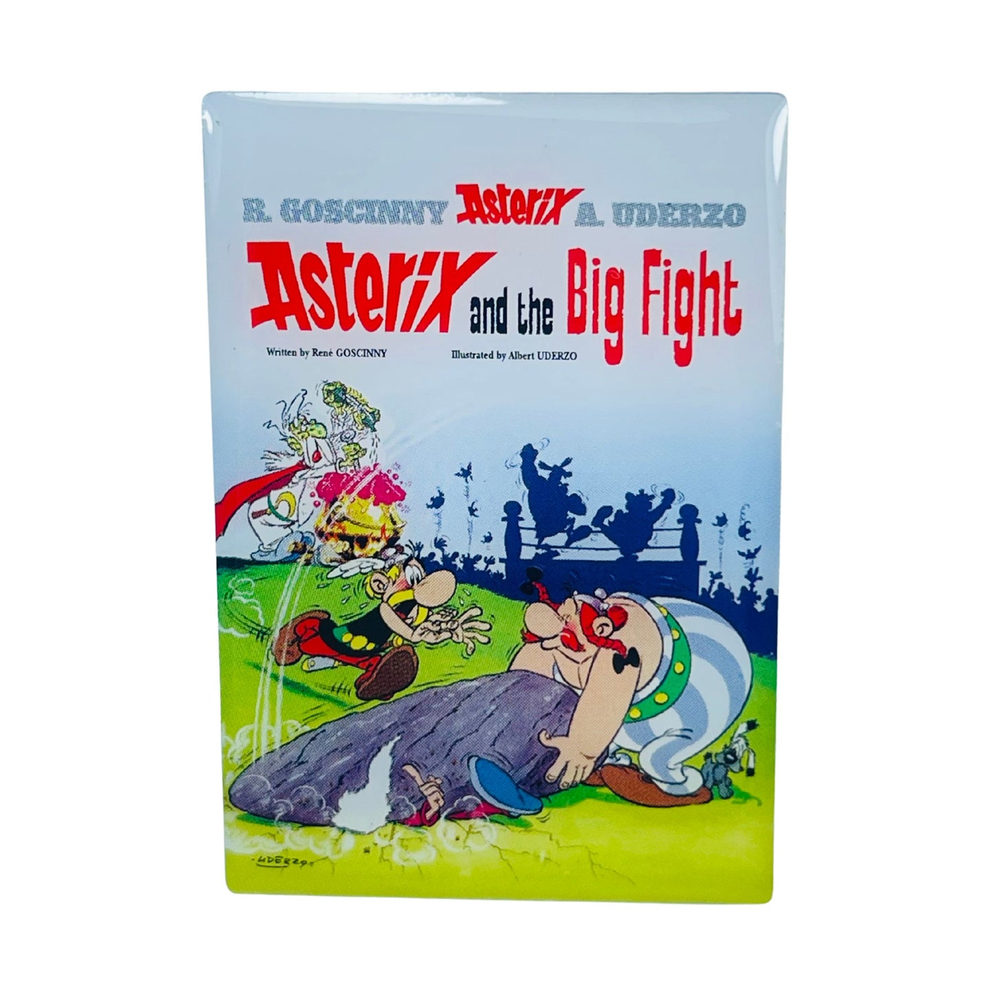 PIN © 7 - Asterix and the Big Fight - Portada Comic - Inglés - A#487