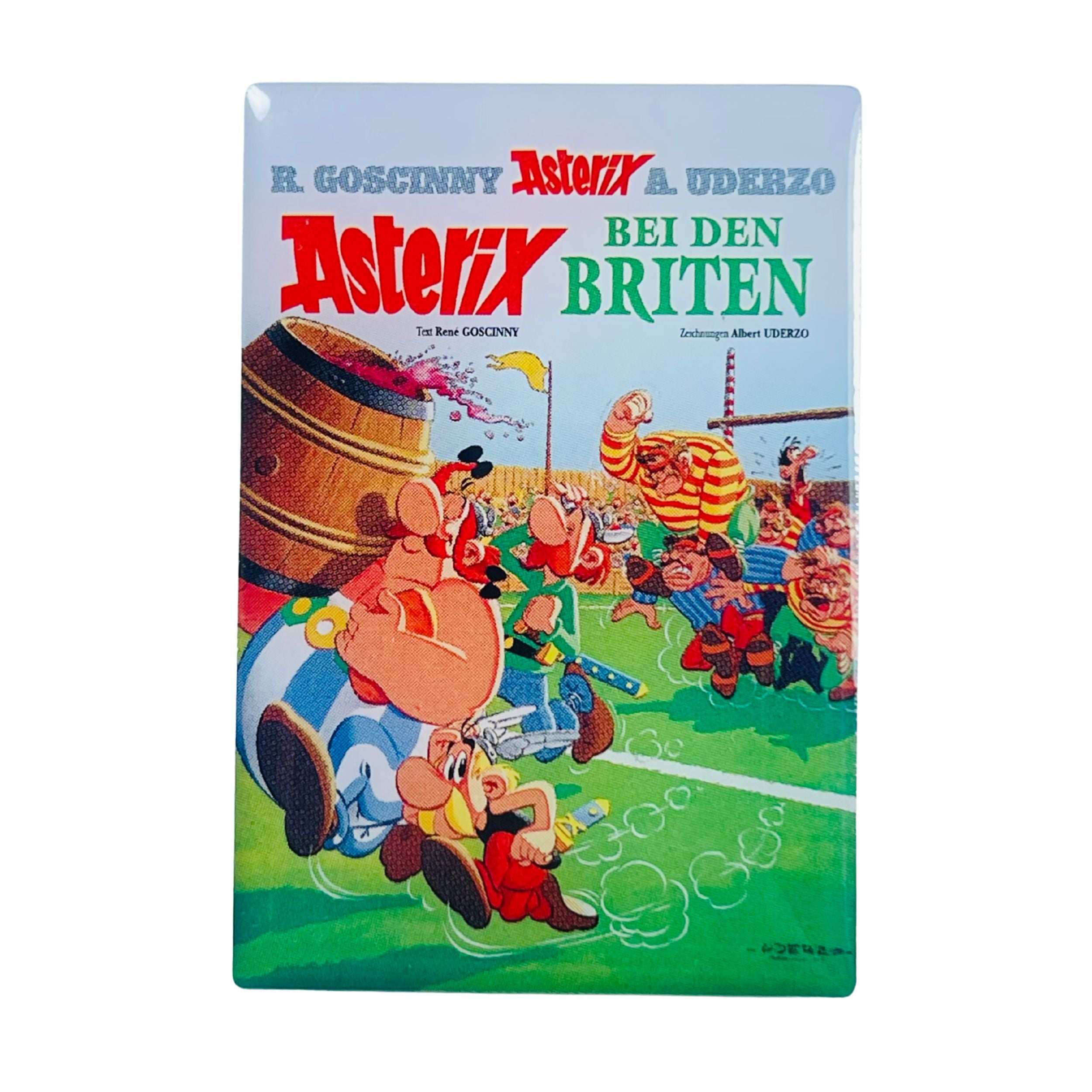 PIN © 8 - Asterix bei den Briten - Portada Comic - Alemán - A#568