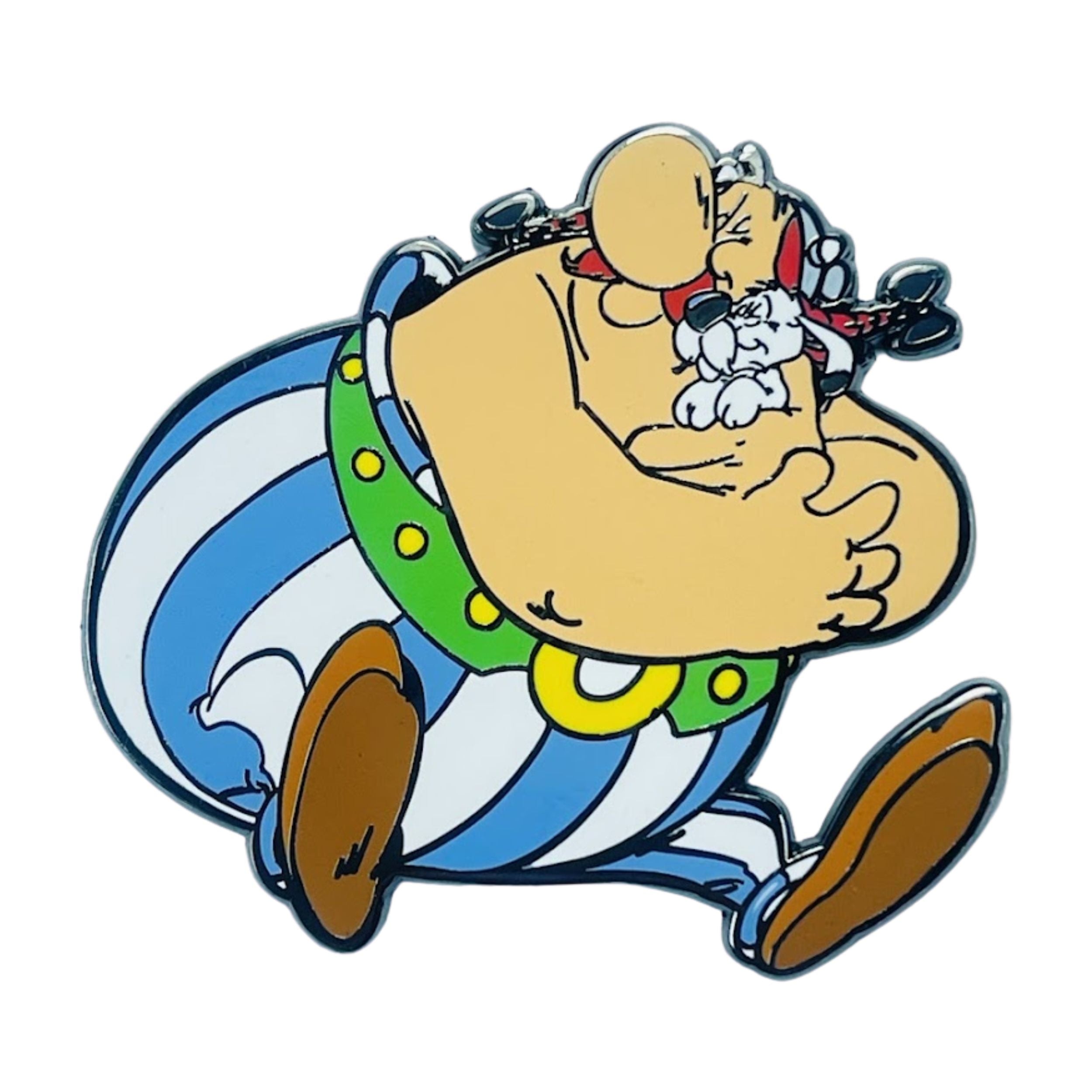 PIN © Astérix - Obelix sentado con Idéfix - B#117