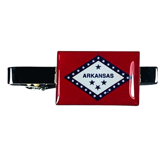 Tie Clip - Arkansas State Flag - USA