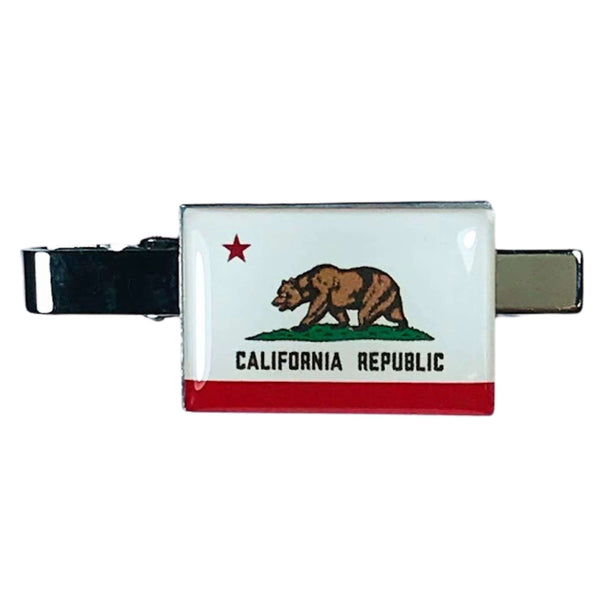 Pince à cravate - Drapeau de l'État de Californie - États-Unis
