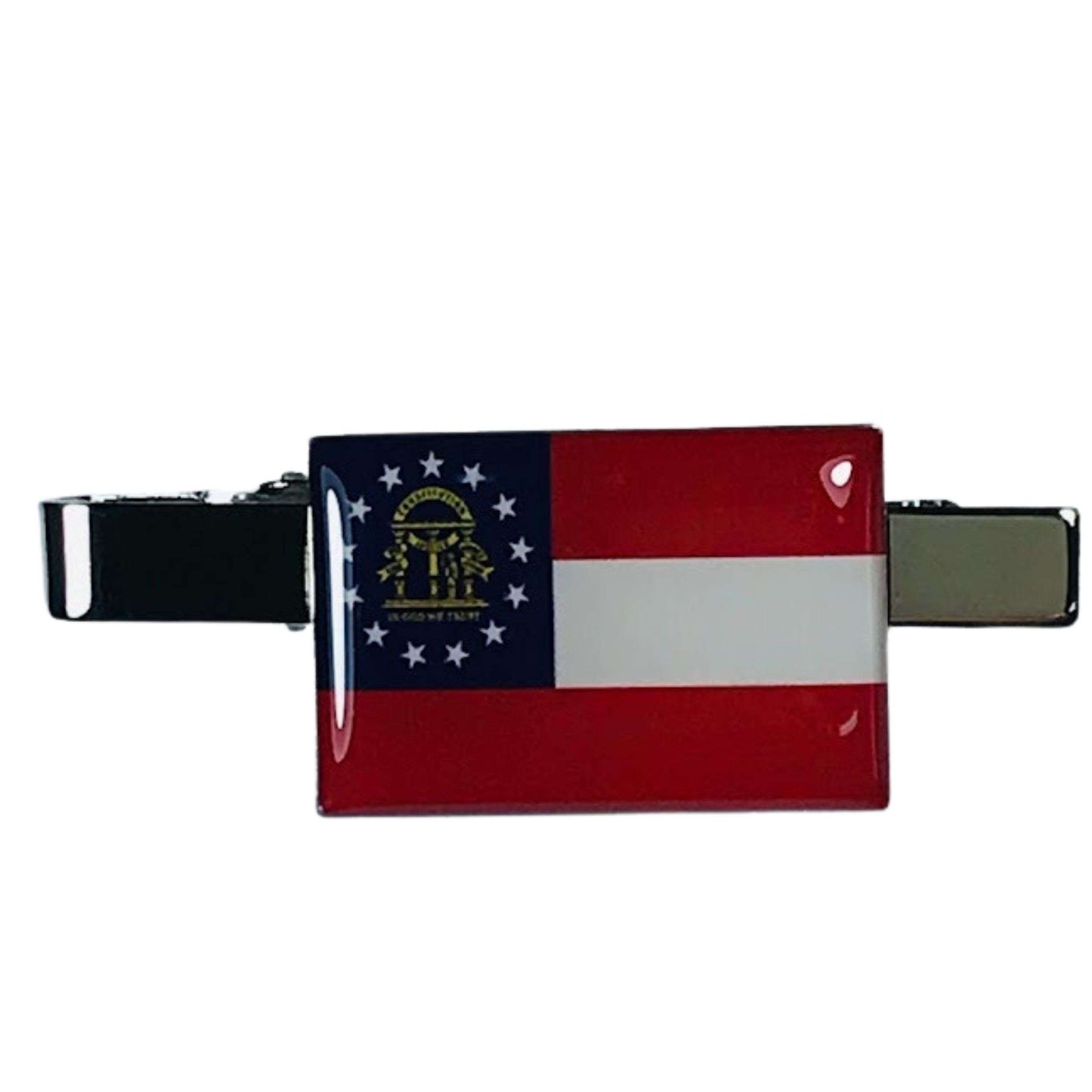 Tie Clip - Georgia State Flag - USA