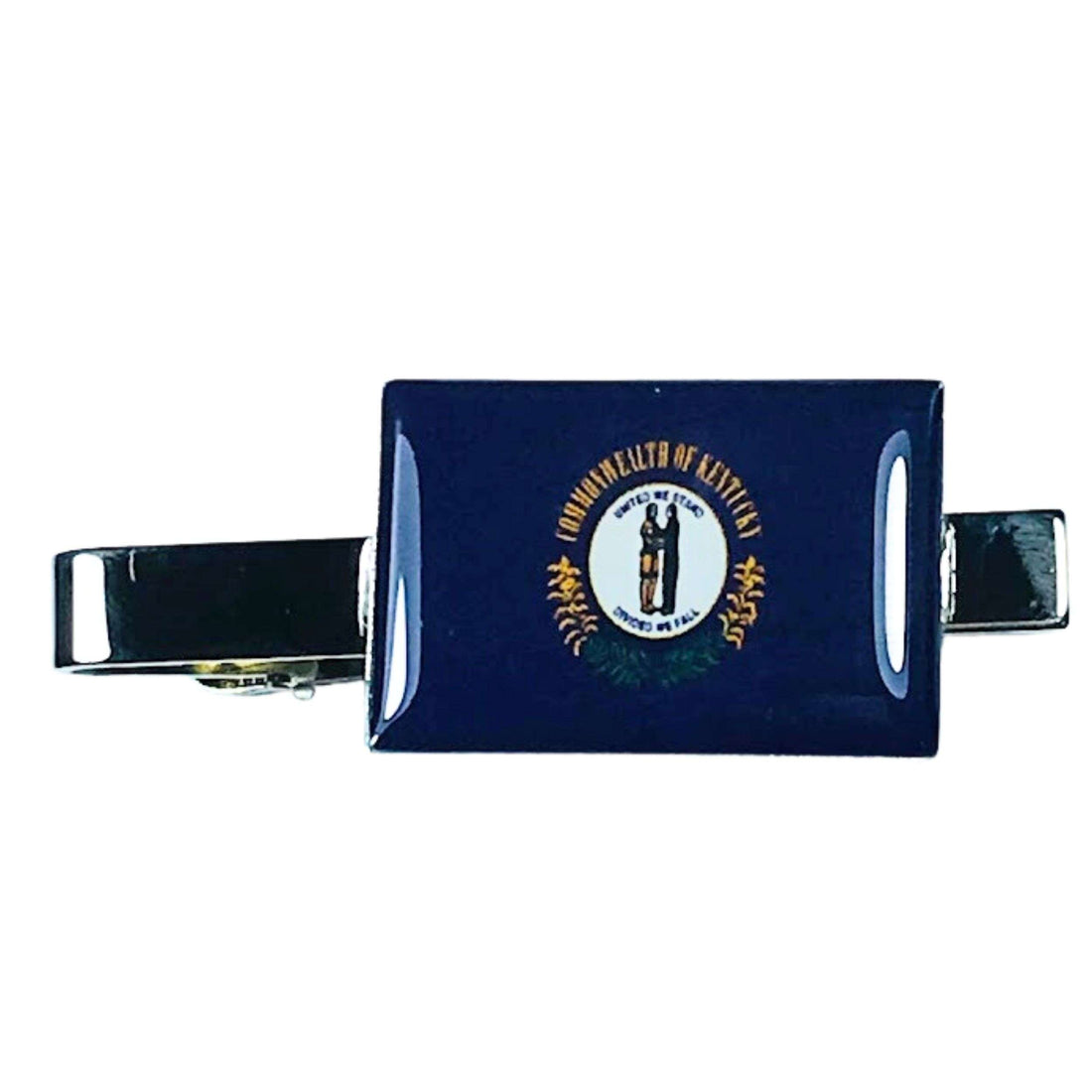 Prendedor de gravata - Bandeira do Estado do Kentucky - EUA