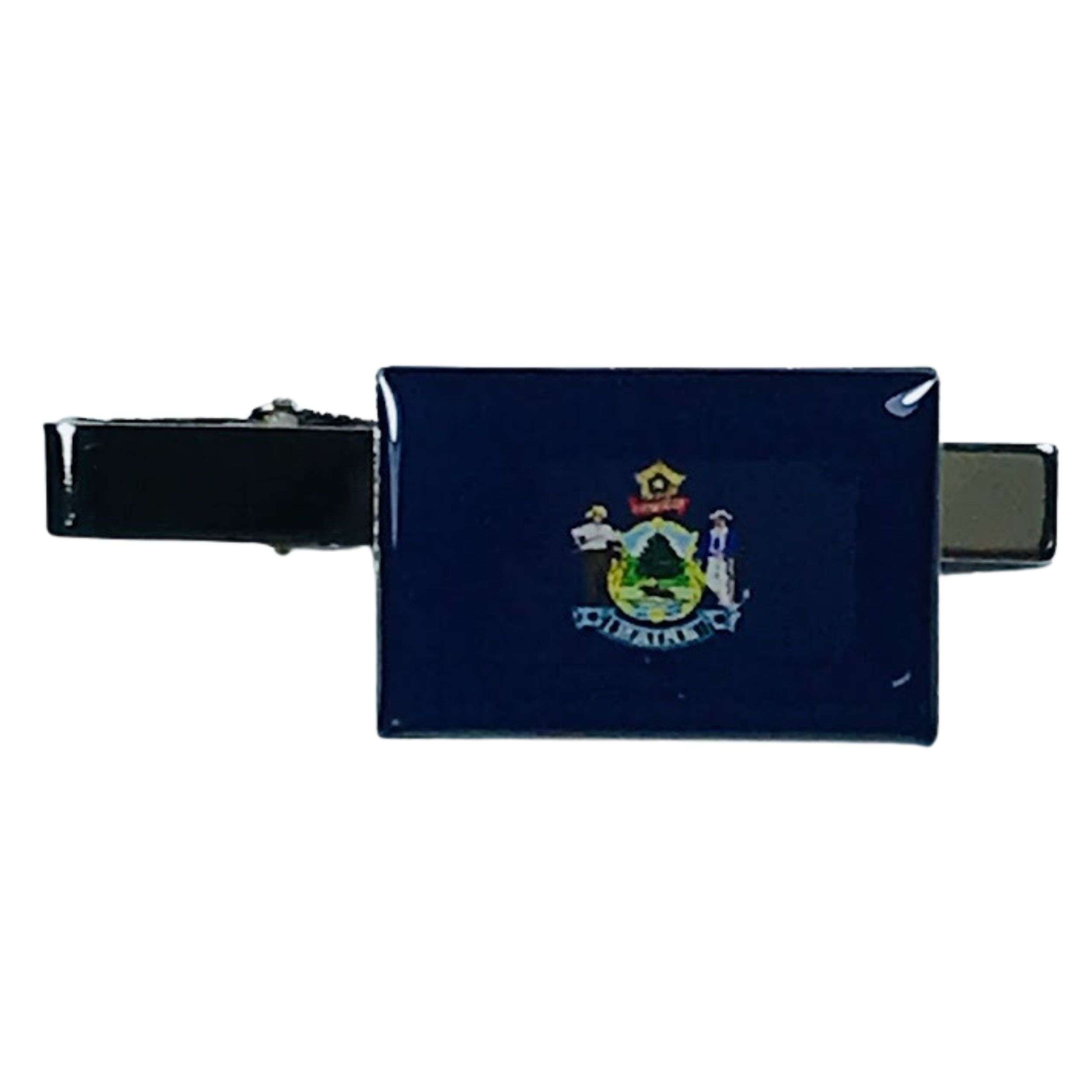 Tie Clip - Maine State Flag - USA