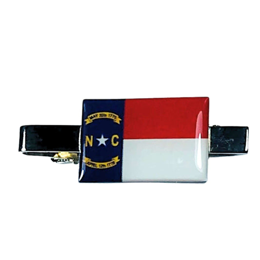 Tie Clip - North Carolina State Flag - USA