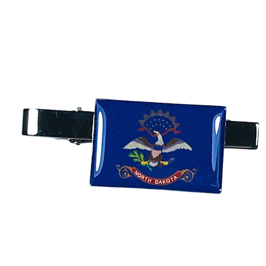 Tie Clip - North Dakota State Flag - USA