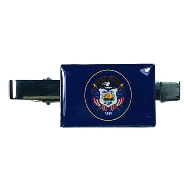 Pince à cravate - Drapeau de l'État de l'Utah - États-Unis