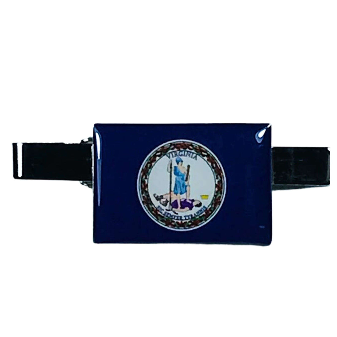 Pregadeira de gravata - Bandeira do Estado da Virgínia - EUA