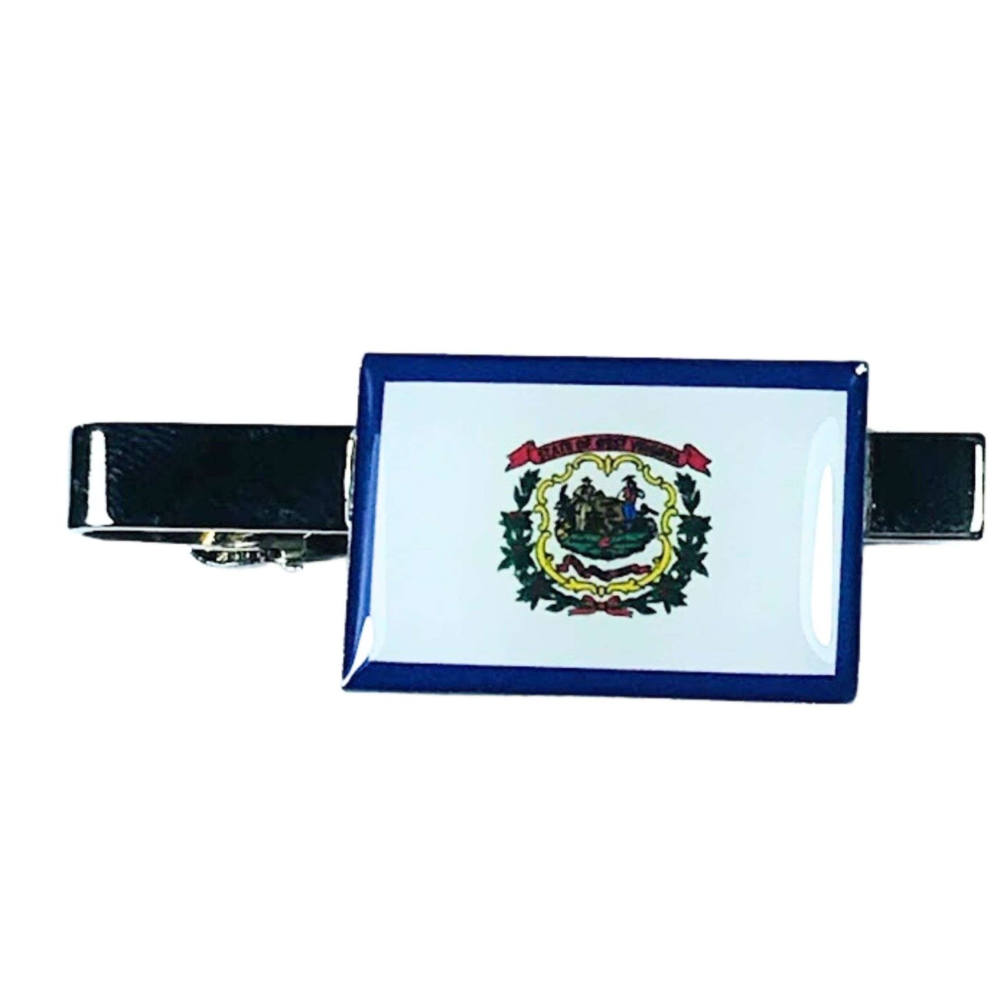 Tie Clip - West Virginia State Flag - USA