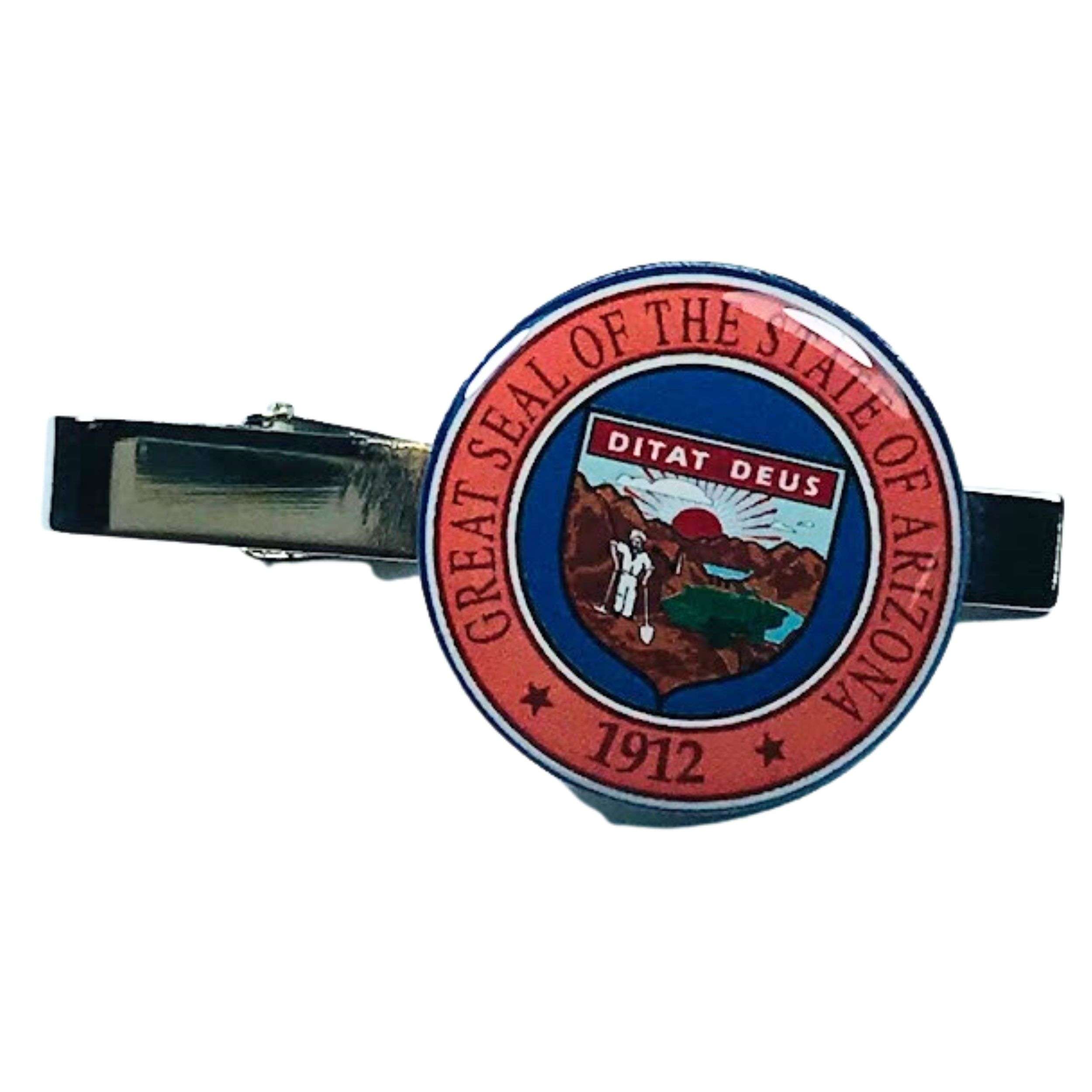 Tie Clip - Arizona State Coat of Arms - USA