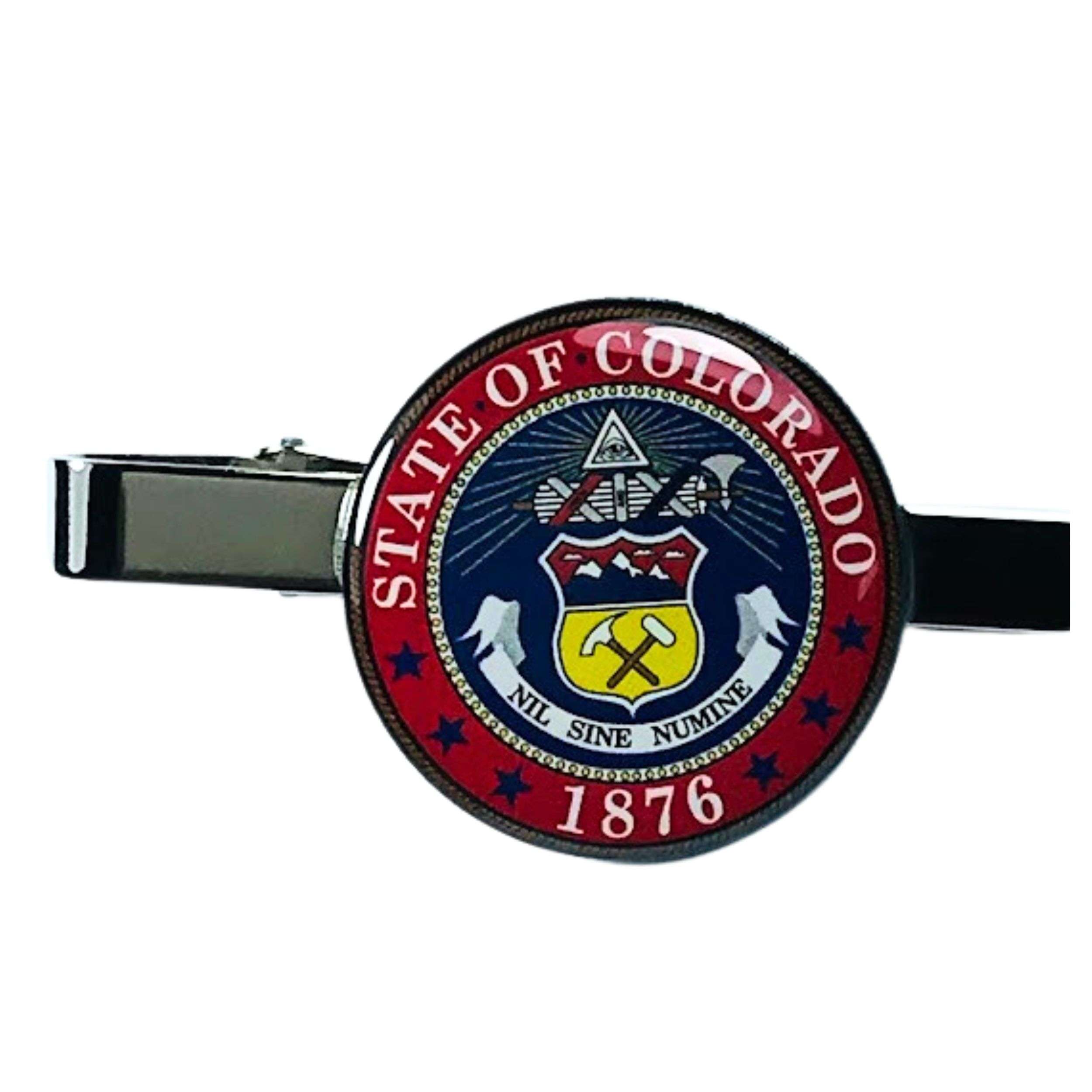 Tie Clip - Colorado State Shield - USA