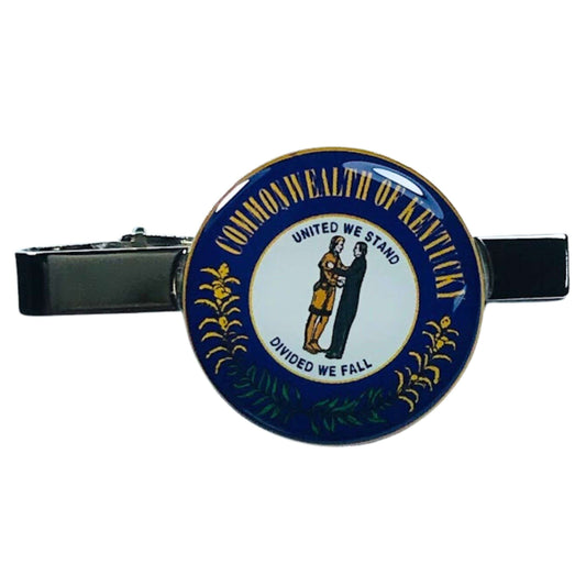 Tie Clip - Kentucky State Shield - USA