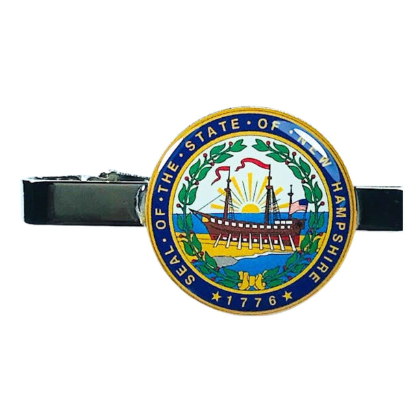 Tie Clip - New Hampshire State Coat of Arms - USA