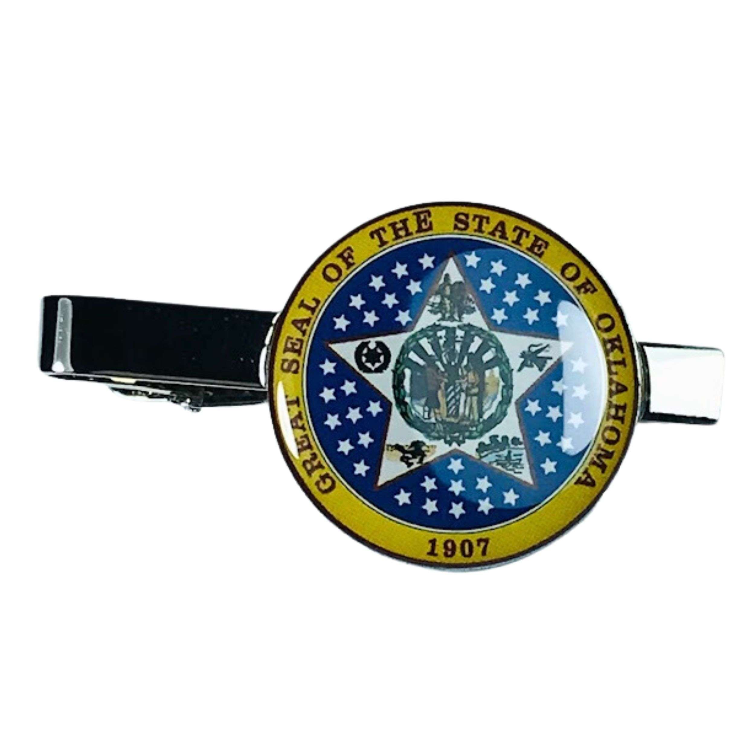 Tie Clip - Oklahoma State Shield - USA